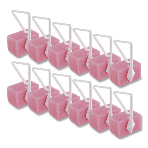 Para Toilet Bowl Deodorizer Block, Cherry Scent, Pink, 4 Oz, 12/box