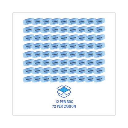 Toilet Bowl Clip, Cotton Blossom Scent, Blue, 12/box, 6 Boxes/carton