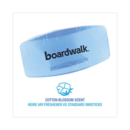 Toilet Bowl Clip, Cotton Blossom Scent, Blue, 12/box