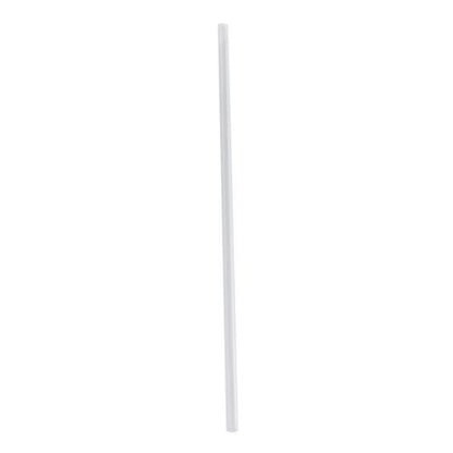 Jumbo Straws, 7.75", Polypropylene, Clear, 250/pack, 10 Packs/carton
