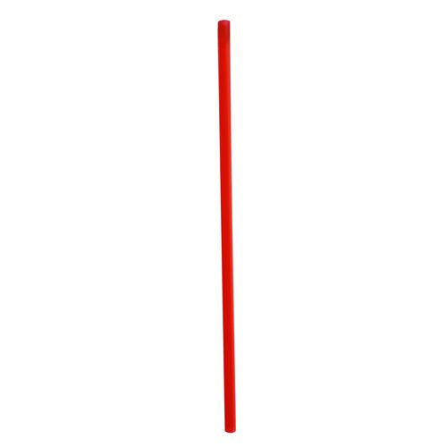 Jumbo Straws, 7.75", Polypropylene, Red, 250/pack, 10 Packs/carton
