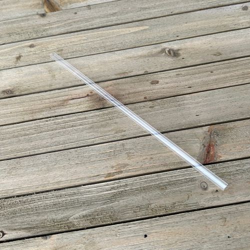 Jumbo Straws, 7.75", Polypropylene, Clear, 250/pack, 10 Packs/carton