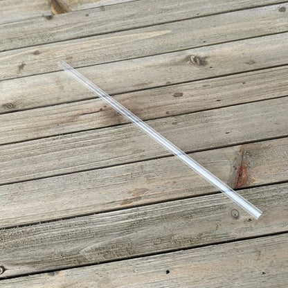 Jumbo Straws, 7.75", Polypropylene, Clear, 250/pack, 10 Packs/carton