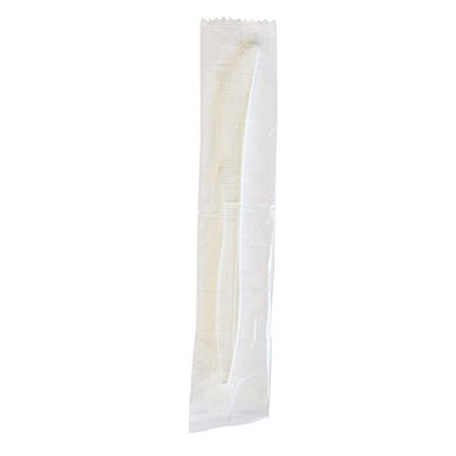 Mediumweight Wrapped Polypropylene Cutlery, Knife, 5.86", Plastic, White, 1,000/carton