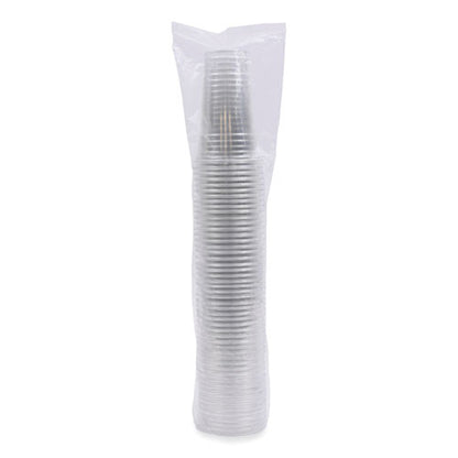 Clear Plastic Cold Cups, 24 Oz, 50/sleeve, 12 Sleeves/carton