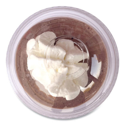 Pet Cold Cup Dome Lids, Fits 9 Oz Squat/12 Oz Cold Cups, Plastic, Clear, 1,000/carton
