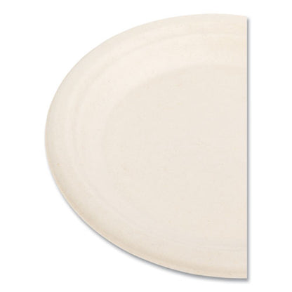 Bagasse Pfas-free Dinnerware, Plate, Sugarcane, 6" Dia, Tan, 1,000/carton