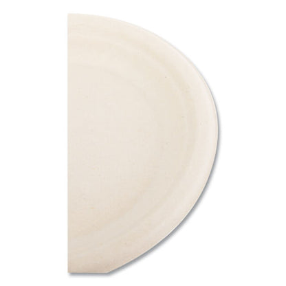 Bagasse Pfas-free Dinnerware, Plate, Sugarcane, 6" Dia, Tan, 1,000/carton