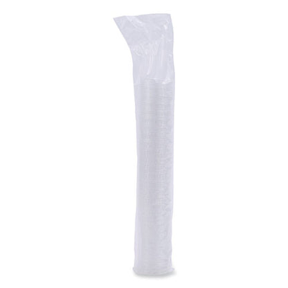 Souffle/portion Cup Lids, Fits 1.5 Oz And 2 Oz Portion Cups, Plastic, Clear, 2,500/carton