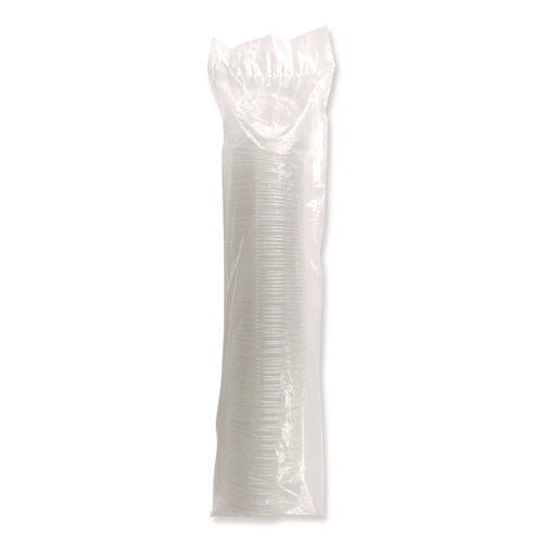 Souffle/portion Cup Lids, Fits 3.25 Oz To 5.5 Oz Portion Cups, Plastic, Clear, 2,500/carton