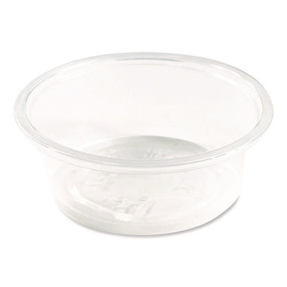 Souffle/portion Cups, 1.5 Oz, Plastic, Translucent, 2,500/carton