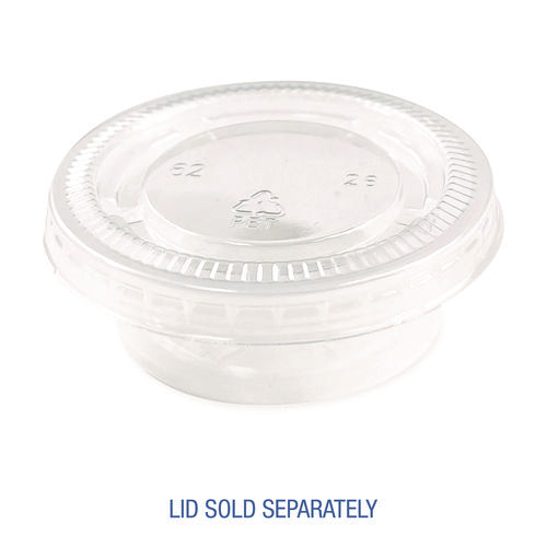 Souffle/portion Cups, 1.5 Oz, Plastic, Translucent, 2,500/carton