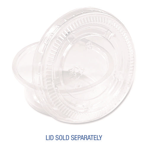 Souffle/portion Cups, 1.5 Oz, Plastic, Translucent, 2,500/carton