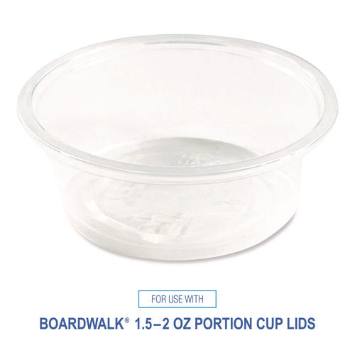 Souffle/portion Cups, 1.5 Oz, Plastic, Translucent, 2,500/carton