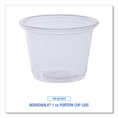 Souffle/portion Cups, 1 Oz, Plastic, Clear, 125/sleeves, 20 Sleeves/carton