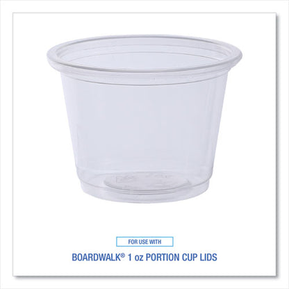 Souffle/portion Cups, 1 Oz, Plastic, Clear, 125/sleeves, 20 Sleeves/carton