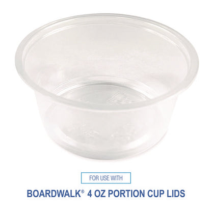 Souffle/portion Cups, 3.25 Oz, Plastic, Translucent, 2,500/carton