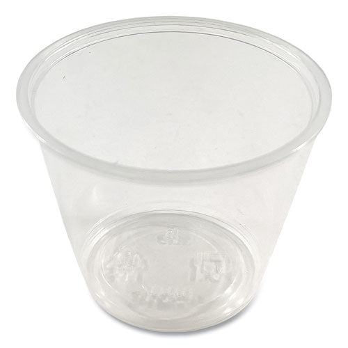 Souffle/portion Cups, 5.5 Oz, Plastic, Translucent, 2,500/carton