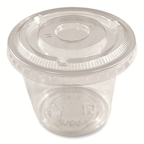 Souffle/portion Cups, 5.5 Oz, Plastic, Translucent, 2,500/carton