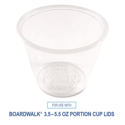 Souffle/portion Cups, 5.5 Oz, Plastic, Translucent, 2,500/carton