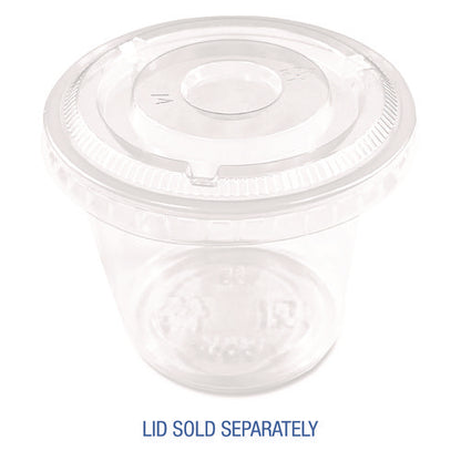 Souffle/portion Cups, 5.5 Oz, Plastic, Translucent, 2,500/carton