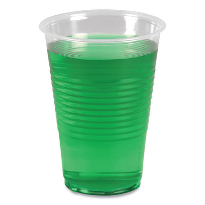 Translucent Plastic Cold Cups, 14 Oz, 50/sleeve, 20 Sleeves/carton