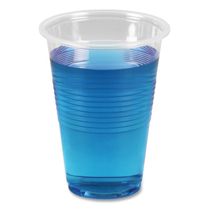 Translucent Plastic Cold Cups, 16 Oz, 50/sleeve, 20 Sleeves/carton