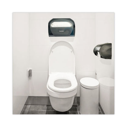 Toilet Seat Cover Dispenser, 17.25 X 3.13 X 11.75, Smoke