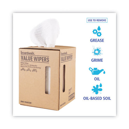 Drc Wipers, Centerpull, 10 X 11.5, White, 200/carton