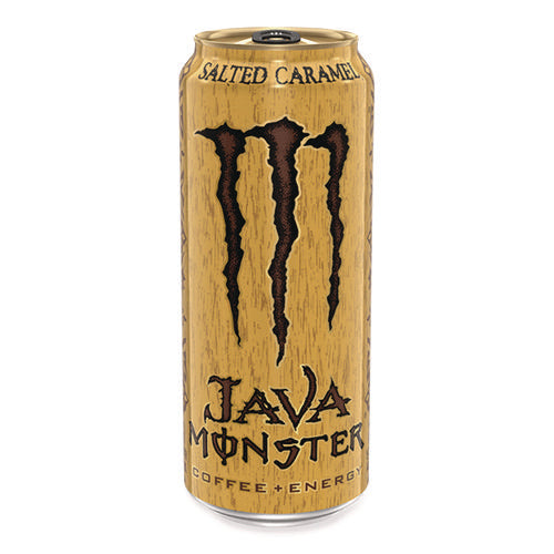 Java Monster Cold Brew Coffee, Salted Caramel, 15 Oz Can, 12/pack