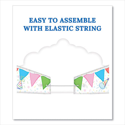 Student Crown, Birthday, 14.5 X 5.13, Assorted Colors, 30/pack