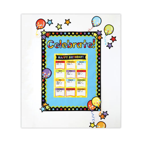 Rolled Borders, Scalloped Border, Back To School, 2.25" X 65 Ft, Lime