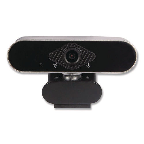 Hd Elite Portable Webcam, 1920 Pixels X 1080 Pixels, 2 Mpixels, Black