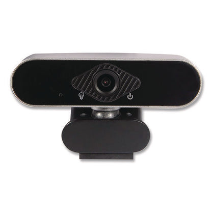 Hd Elite Portable Webcam, 1920 Pixels X 1080 Pixels, 2 Mpixels, Black