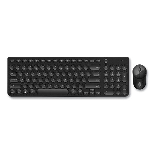 Pro Wireless Keyboard And Optical Mouse Combo, 2.4 Ghz Frequency, Black