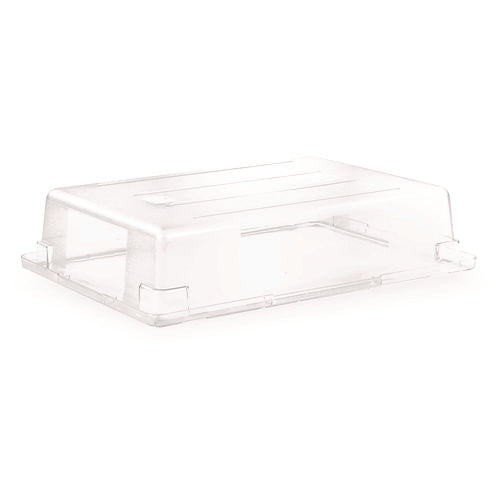 Storplus Polycarbonate Food Storage Container, 8.5 Gal, 18 X 26 X 6, Clear, Plastic