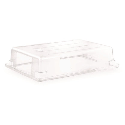 Storplus Polycarbonate Food Storage Container, 8.5 Gal, 18 X 26 X 6, Clear, Plastic