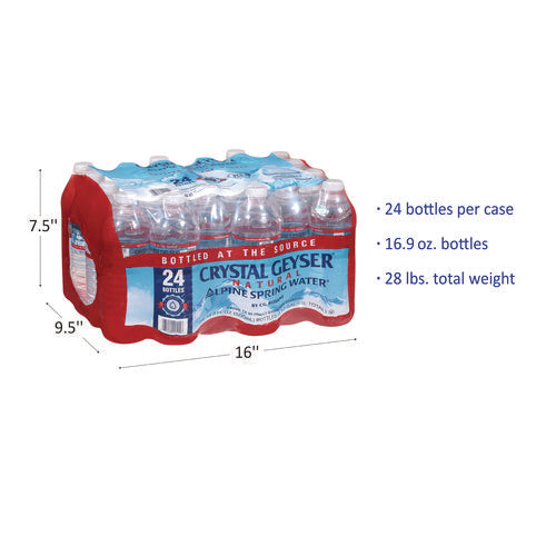 Alpine Spring Water, 16.9 Oz Bottle, 24/carton, 84 Cartons/pallet