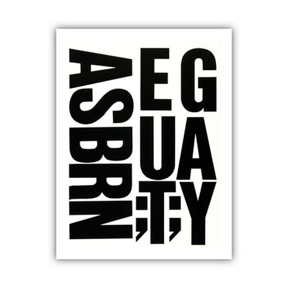 Press-on Vinyl Self-adhesive Uppercase Letters, 4" Tall, Black Characters, 58/pack
