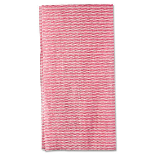 Wet Wipes, Stripe Design, 11.5 X 24, White/pink, 200/carton