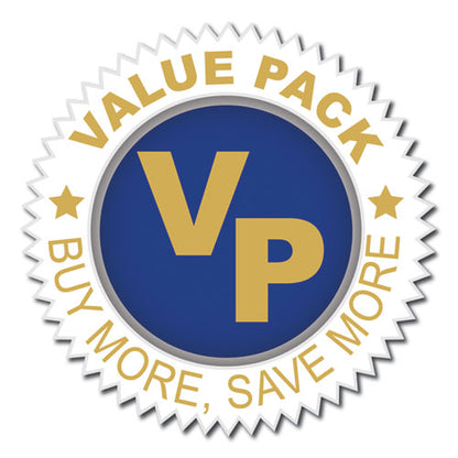 Polypropylene Sheet Protector Value Pack, Heavy-duty, Side: 3-hole Punched, Top Load 8.5 X 11 Insert, Clear Front, 200/box