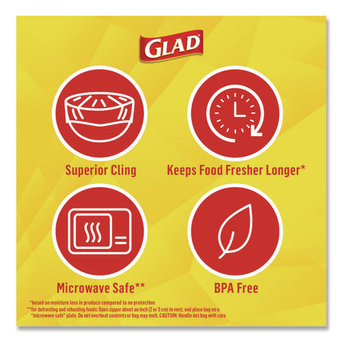 Cling'n Seal Plastic Food Wrap, 200 Sq Ft