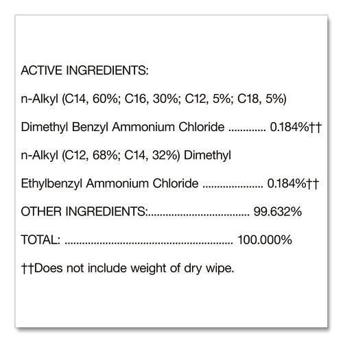 Disinfecting Wipes, Cleaning Wipes, 1-ply, 7 X 8, Fresh Scent/citrus Blend, 35/canister, 3/pack, 5 Packs/carton