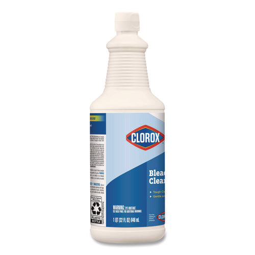 Bleach Cream Cleanser, Fresh Scent, 32 Oz Bottle, 8/carton