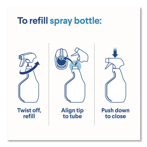 Clean-up Multi-surface Cleaner With Bleach, Original, 32 Oz Spray Bottle, 9/carton