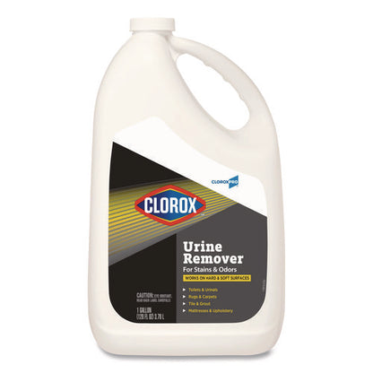Cloroxpro Urine Remover For Stains And Odors, 128 Oz Refill Bottle, 4/carton