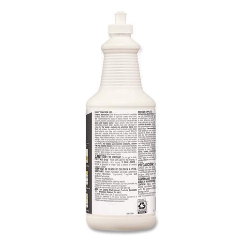 Cloroxpro Urine Remover For Stains And Odors, 32 Oz Pull Top Bottle