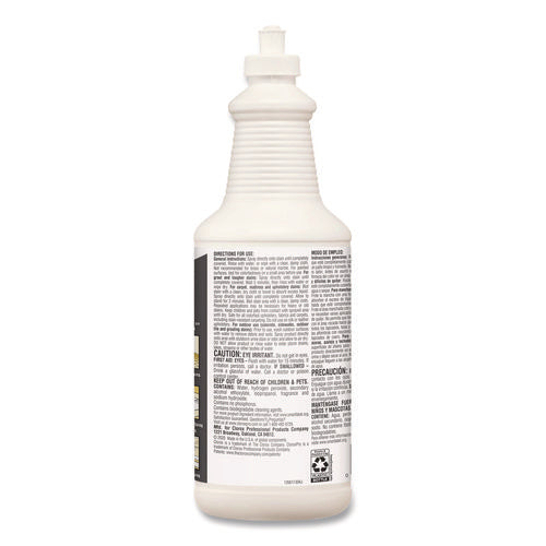 Cloroxpro Urine Remover For Stains And Odors, 32 Oz Pull Top Bottle, 6/carton