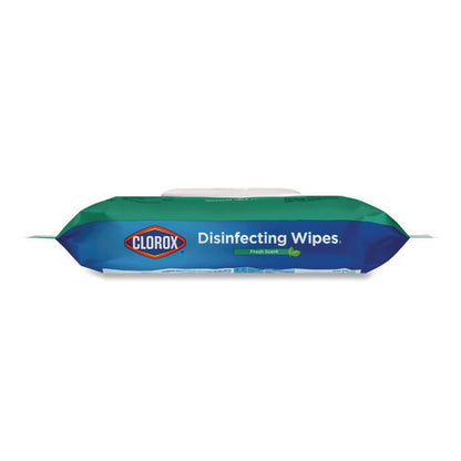 Disinfecting Cleaning Wipes, Flex Pack, 1-ply, 8 X 7, Fresh Scent, White, 75 Towels/box