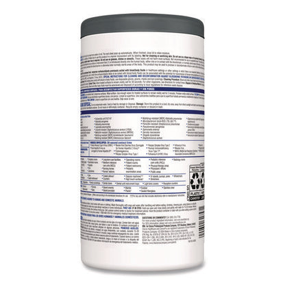 Versasure Cleaner Disinfectant Wipes, 1-ply, 6.75 X 8, Original Scent, White, 85 Towels/can